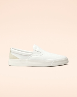 Converse One Star CC Férfi Slip On Fehér | FJRUQSA-HU